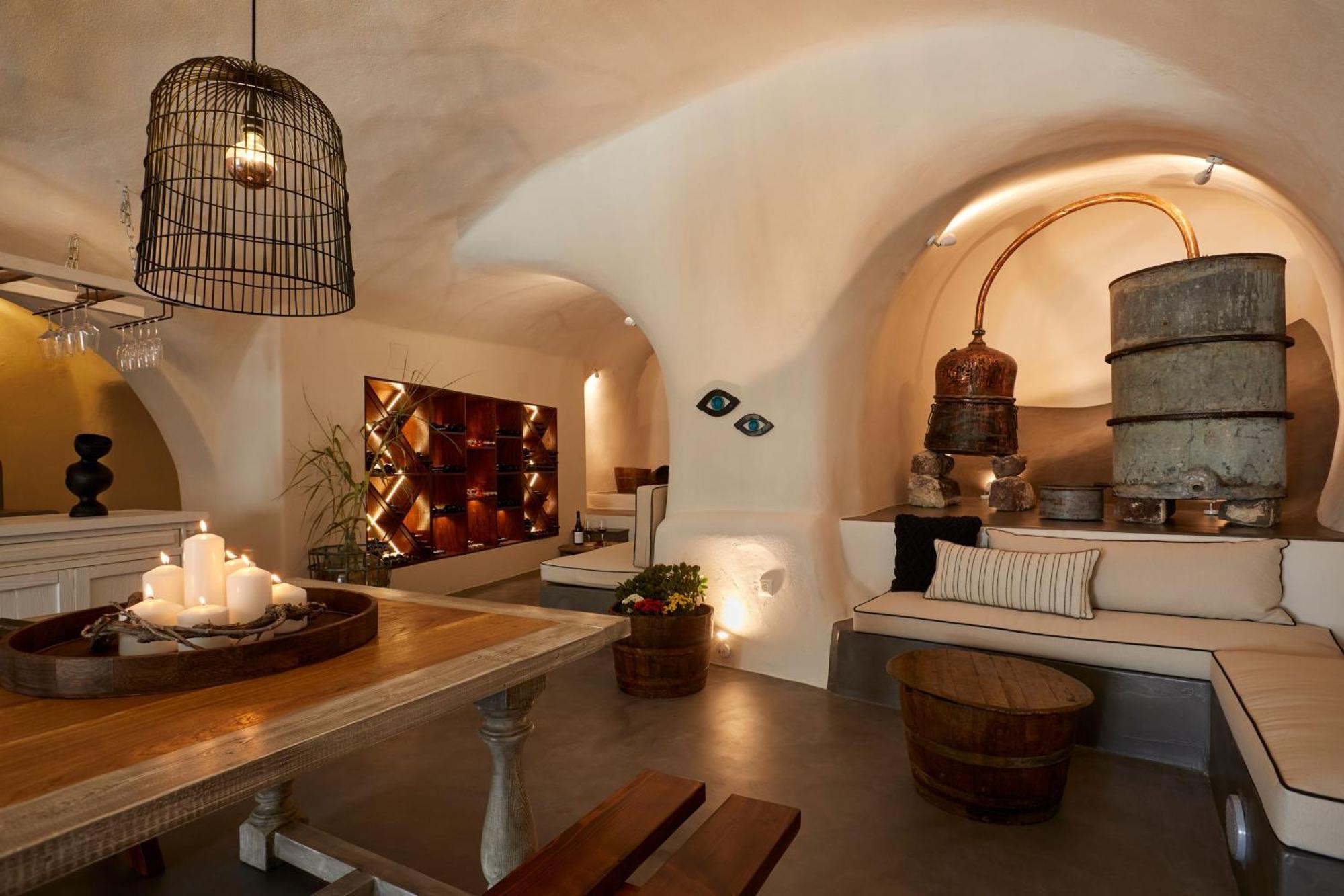 Arxegono Cave Houses Santorini Pyrgos Kallistis ภายนอก รูปภาพ