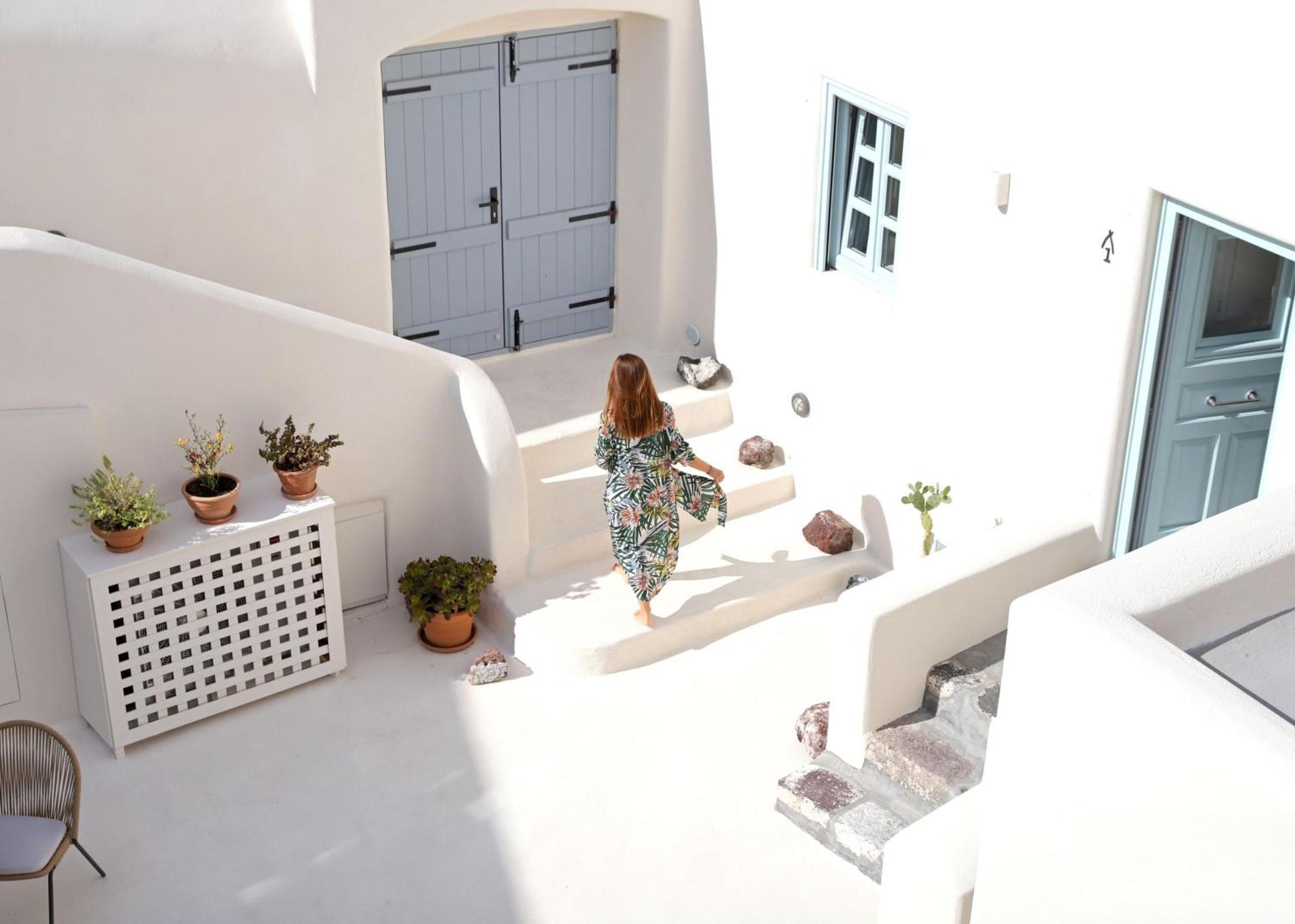 Arxegono Cave Houses Santorini Pyrgos Kallistis ภายนอก รูปภาพ