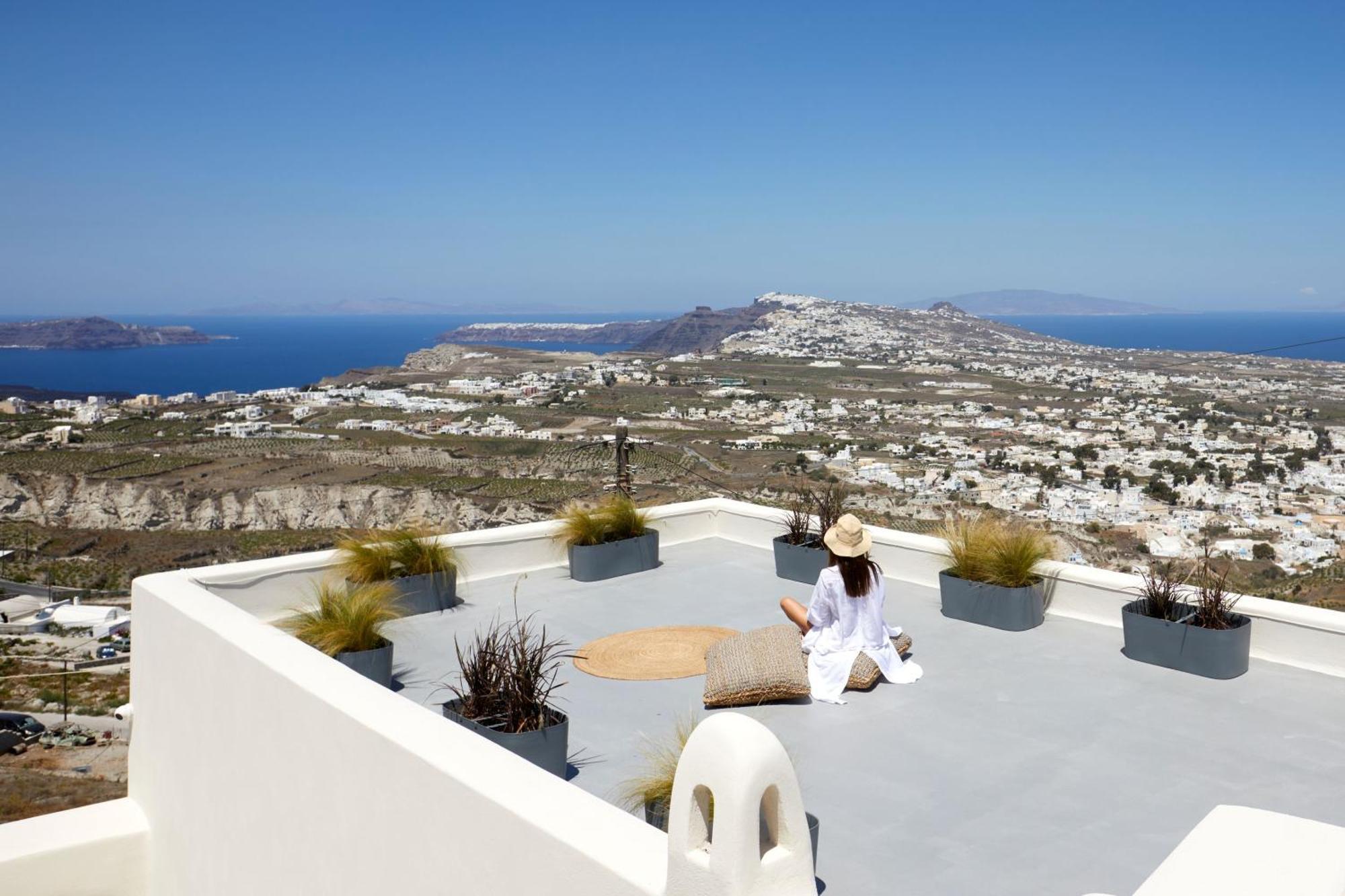Arxegono Cave Houses Santorini Pyrgos Kallistis ภายนอก รูปภาพ